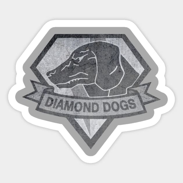 Diamond Dogs Sticker by wearz